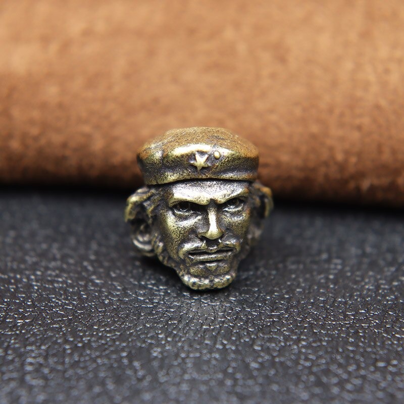 Che Guevara Copper Brass Paracord Beads and Charms - Beadshub